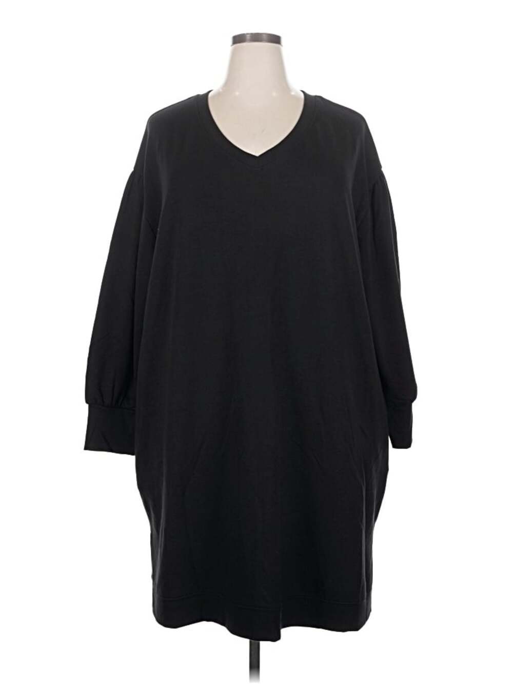 Terra & Sky 1X 16W-18W Oversized Long Sleeve Sweatshirt
